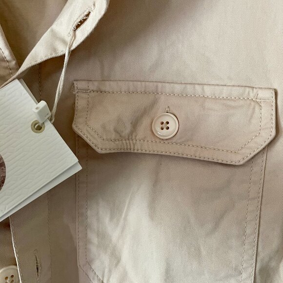 Cream color button down shirt - Picture 8 of 11